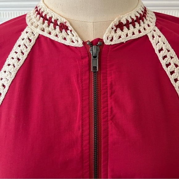 Free People Crochet Trim Jacket - Picture 2 of 9